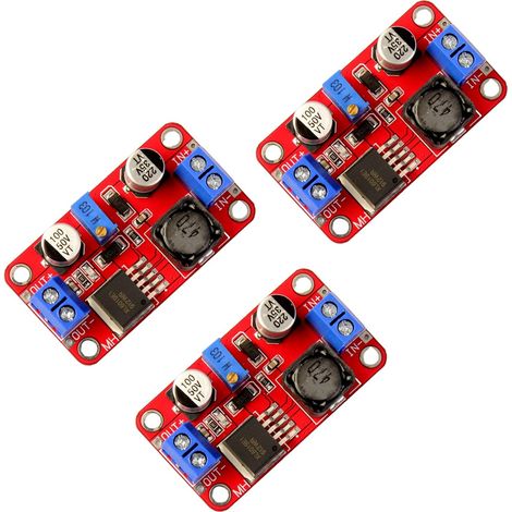 Convertisseur DC-DC Boost 3V-35V à 5V-40V Tension de sortie ajustable Convertisseur Boost Modules d'alimentation (3 paquets) (1/5)