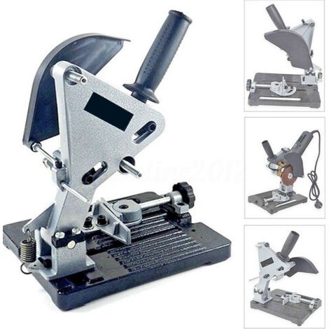 Support pour meuleuse d'angle – Coupe précise des métaux – Dispositif de serrage intégré – Ouverture maximale 100 mm – R & G