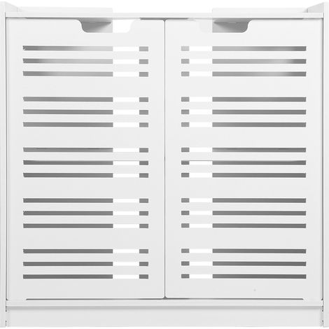 Armoire de rangement moderne de bassin d'évier de double porte de ménage pour des meubles de toilette de salle de bains (1/5)