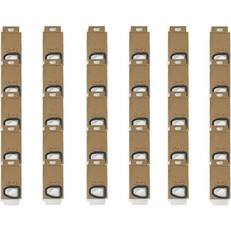 Sacs à poussière de rechange pour aspirateurs Xiaomi Roborock H7 et H6 (1/5)