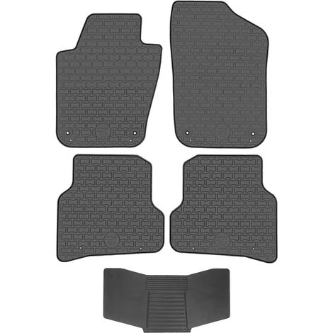 Tappetini DOMA 216294 + COPERTURA 251992 - Seat Ibiza IV 2008-2017 / Seat Ibiza IV ST 2010-2017 / VW Polo V 2009-2017 STOP. MONTATO AV anteriore