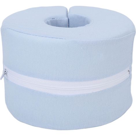 Anneau de pied, repose-pieds, élévateur de cheville, coussin de positionnement, coussin de maintien au lit, anneau de poignet, bleu (1/5)