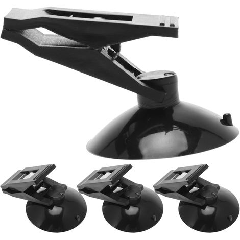 Lot de 4 ventouses noires Luxshiny pour voiture, design simple (1/5)