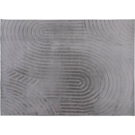 Lovely - tapis rectangulaire motif abstrait - gris anthracite - gris anthracite (1/5)