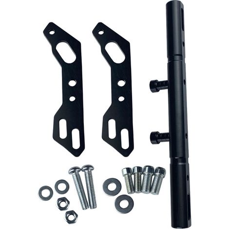 Modifikationsteile für elektrische Motorradspiegel: Querstange, Lenker, Stabilisatorstange, Spiegelhalterung, Verlängerung und Verstärkungshalterung (1/4)
