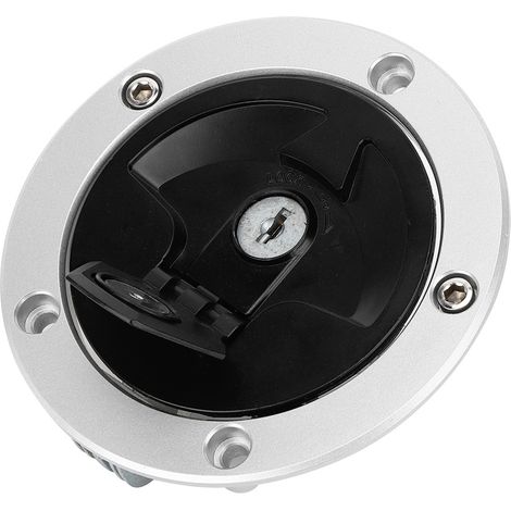 Bouchon de réservoir de carburant avec cadenas (clé incluse) pour motos Kawasaki Ninja ZX-6R/ZX-10R/ZX-14R (1/5)
