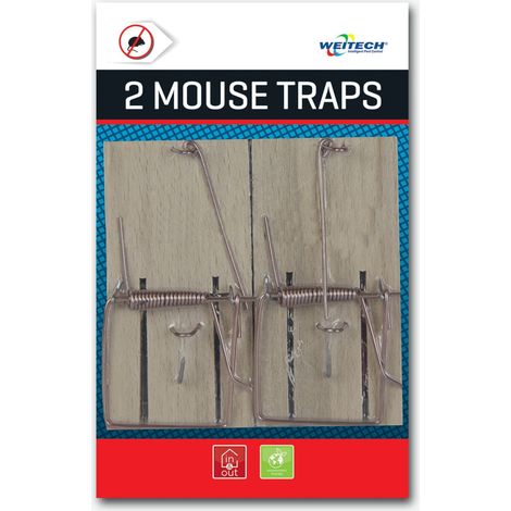 WEITECH WK4000 Lot de 2 Tapettes Souris Piège (1/5)