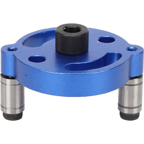 Perforatrice droite pour le travail du bois, outil de perçage et de poinçonnage manuel en alliage d'aluminium (bleu, lot de 4, A1) (1/5)