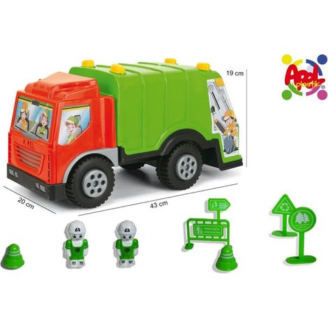 Camion Camioncino Rifiuti Giocattolo Pulito' + Accessori a p giochi (1/2)