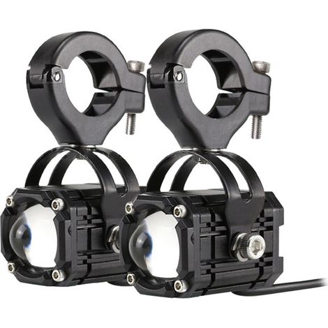 Faros delanteros LED externos de 20 W, 10 V-100 V, para motocicletas, vehículos todoterreno, UTV y motocicletas.
