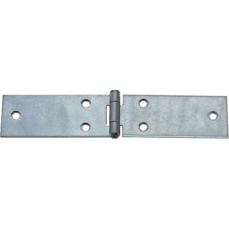 2 PEZZI - CERNIERE ALA LUNGA IN FERRO ZINCATO 25X50mm (1/2)