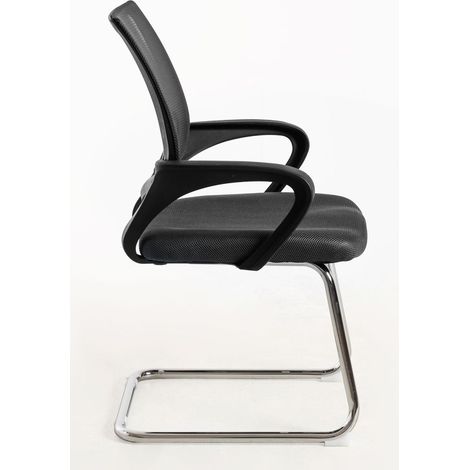 Sillas de escritorio - Silla Confidente Midi - Negro