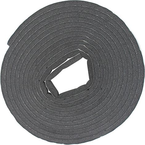 Joint mousse PVC adhésif grande compression - Plage d'utilisation 0,3 / 8 mm - rouleau de 5 m (1/2)