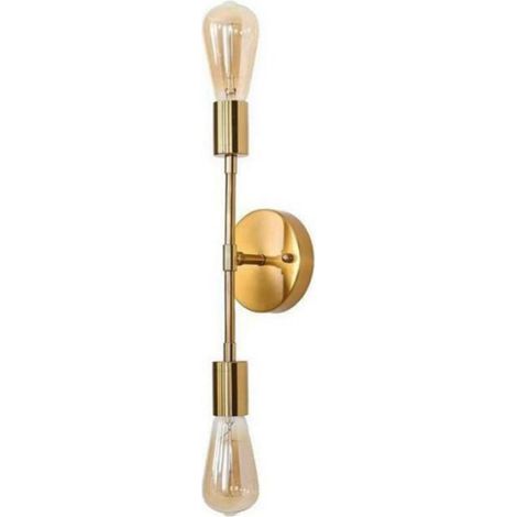 Applique Murale Industrielle, E27 Vintage Luminaire Interieur pour Chambre, Salon, Couloir, Restaurant - OR (1/5)