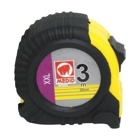 Flexometro Medicion  Con Freno  03Mt-25,0Mm Funda Goma Medid