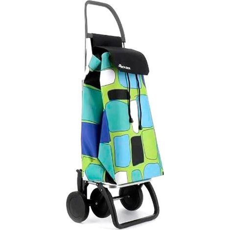 ROLSER carro compra saquet bancal 4 verde , Carro Saquet Bancal 4 verdeCarro de aluminio de 2/4 ruedas, para evitar que el usuario cargue con el peso de su compraEn posició (1/5)