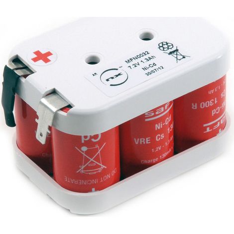 NX - Batterie NiCd 6x SC VRE 6S1P ST2 7.2V 1.6Ah FAST