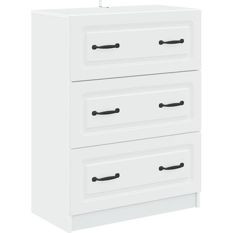 Cajonera 66 x 34,5 x 87 cm Madera de Ingeniería vidaXL