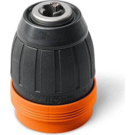 Mandrino intercambiabile Fein nero e arancione 1,5 mm a 1,3 cm