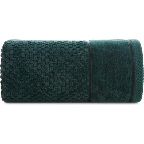 Asciugamano Frida 30x50 cm verde scuro (1/5)