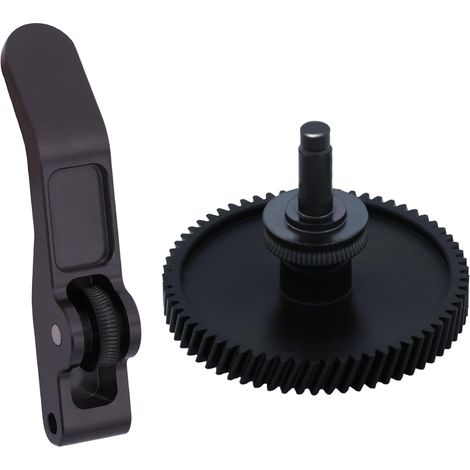 Kit Extrudeuse Acier Durci pour Imprimante 3D Série A1, DLC Nano Revêtement en Acier Trempé, Poignée en Aluminium et Kit Engrenage POM pour A1, A1 Mini (1/5)