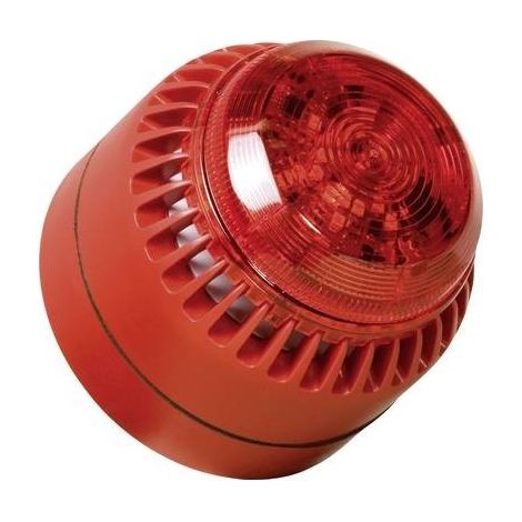 ComPro Segnalatore combinato ROLP Solista Beacon Rosso Tono continuo 12 V/DC, 24 V/DC (1/2)
