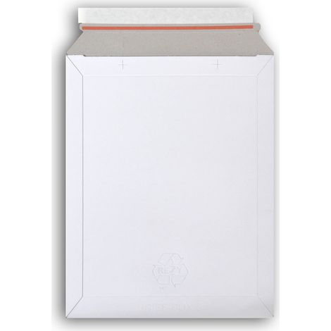 Lot de 5 enveloppes carton B-Box 3 BLANC format 238x316 mm