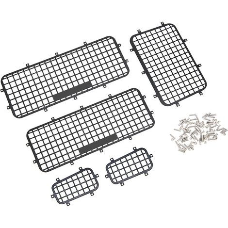 Grille De Protection De Fenêtre En Métal Pour Voiture Télécommandée Trx-4 Accessoire De Mise À Niveau Durabilité 1 Pièce (1/5)
