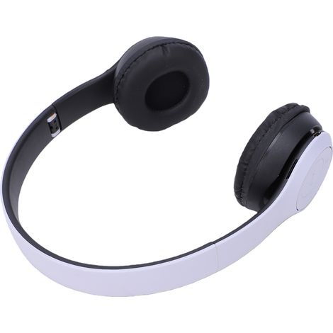 Casque audio sans fil pliable avec caisson de basses intégré, monté sur la tête et intégré au casque de sport. (1/5)