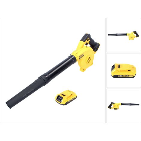 Soplador / soplador de hojas sin cable DeWalt DCV 100 N 18 V + 1x batería recargable 2,0 Ah - sin cargador (1/5)