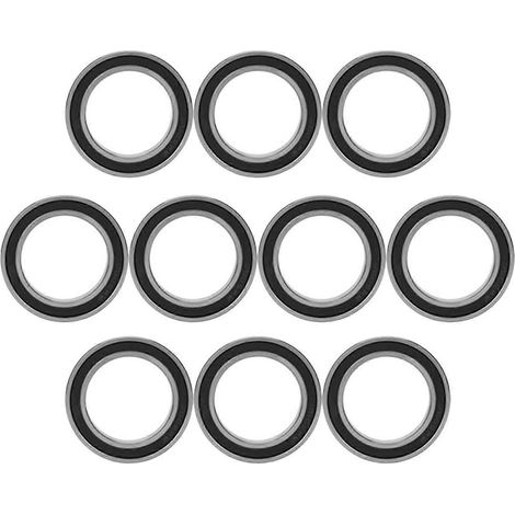 10 Stück 6805-2RS gummigedichtete Rillenkugellager 25 mm × 37 mm × 7 mm