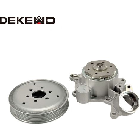 Die 06M121013G ist eine verbesserte 6-Loch-Wasserpumpe EA839, geeignet für Volkswagen, Audi und Porsche 2.9/3.0T Motoren. (1/4)