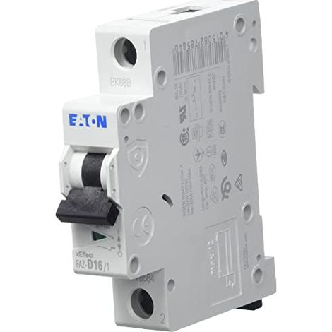 Interruttore automatico di sovracorrente serie 15kA 1 polo FAZ-D16/1 (1/3)