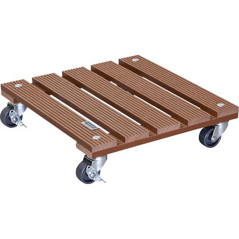 Wagner, Plateau roulant pour plantes en bois composite, charge
