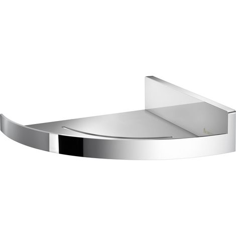 Smedbo SIDELINE - Eckregal. Chrom poliert. 210 x 210 mm. DK5011 (1/3)