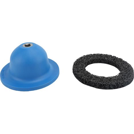 Kit di pulizia mozzo ruota HISUEKIG, testina sferica, spazzola per la pulizia dell'auto, 1500 giri/minuto, diametro interno 90 mm, diametro esterno 150 mm, per camper e (1/4)