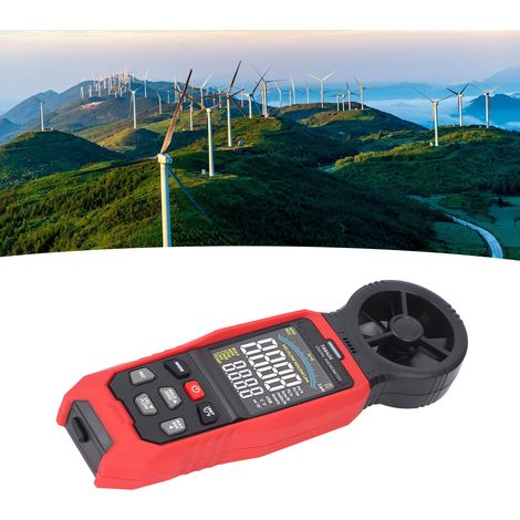 Anémomètre numérique portable TA642A, débitmètre d'air, anémomètre portatif (1/5)