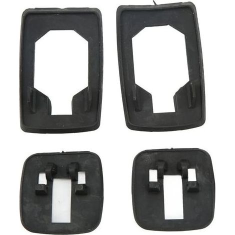 Kit de 4 joints de poignée de porte de voiture en caoutchouc noir, adaptés à la VW Golf III 3, avant et arrière gauche et droite (1/5)
