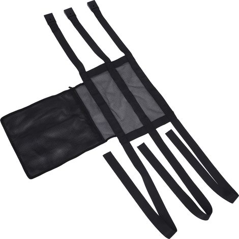 Siège d'Arbre Universel avec Poche de Rangement Réglable Kit de Remplacement pour Échelle d'Arbre Noir (1/5)