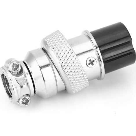 100 Stück BERM Luftfahrtstecker, universell, 3-Loch, Edelstahlgehäuse, IP54, Gewindeanschluss, 16 mm (1/5)