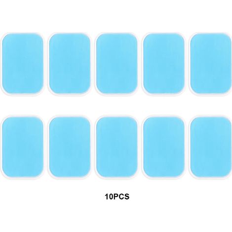 Austauschbare Hydrogel-Pads für EMS-Muskelstimulator, Bauchmassagegerät und Abnehmgerät  05137-AquaForge