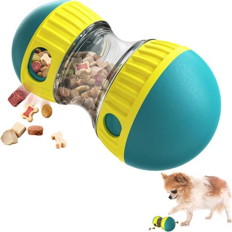 Jouet Chien Occupation, Slow Feeder pour Chiens, Distributeur de Croquettes pour Chiens Jouets, Améliore La Digestion, pour Tout Type de Chien (1/5)