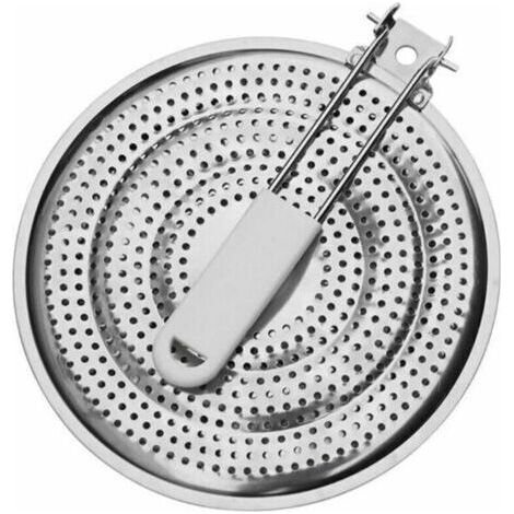 Diffuseur de Chaleur en Acier Inoxydable 21 cm pour Plaque de Cuisson au gaz Uniquement