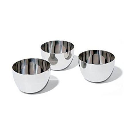 alessi Mami set di 3 ciotole in acciaio inossidabile (1/4)