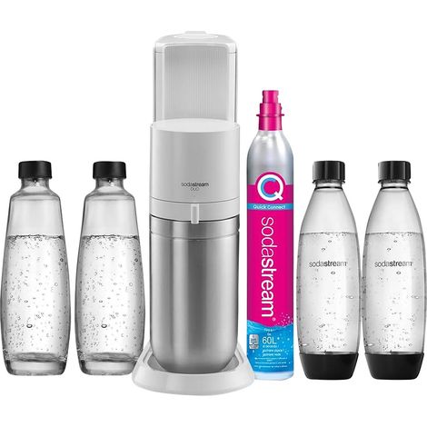 Sodastream DUO Sprudelmaschine Weiß Kompakt (1/5)