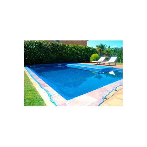 Filet de piscine 4x4m, couverture de piscine à feuilles (1/4)