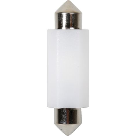 12/24V Led Series 2 SMD x 1 chip - 12x41 mm - SV8,5-8 - 20 pz - Scatola - Bianco - Doppia polarità - Resistenza incorporata (1/4)
