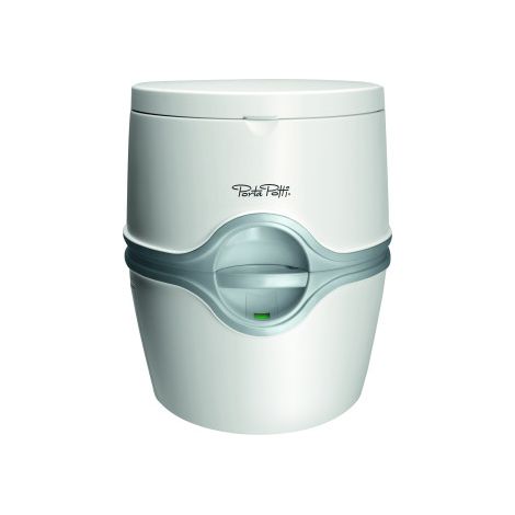 Toilette portable chimique 21L – Autonome, chasse d'eau électrique – Dimensions 44.8 x 38.8 x 45 cm – Pour camping-car et bateau – Thetford