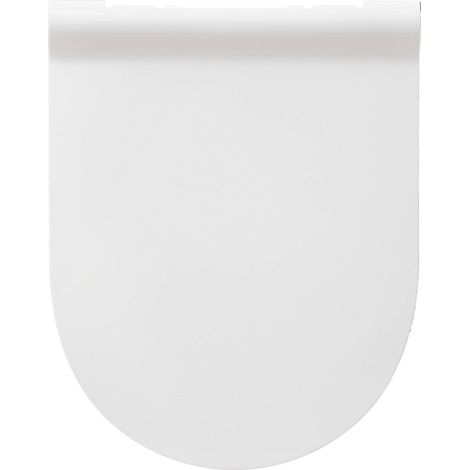 Asiento de inodoro blanco ultrafino - 5five (1/5)