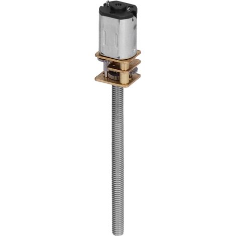 Moteur linéaire à engrenages CC 6 V, vis-mère électrique, réducteur M4x55 mm, 180 tr/min pour appareils électroménagers